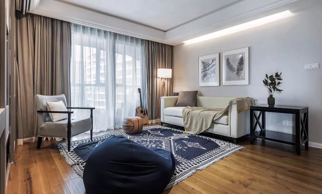 145平三居室简约风格