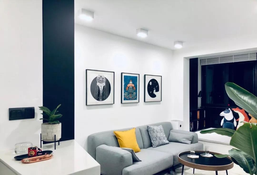 【红杉树装饰】65㎡现代简约风，小户型就该这样装，每个空间都是多功能！