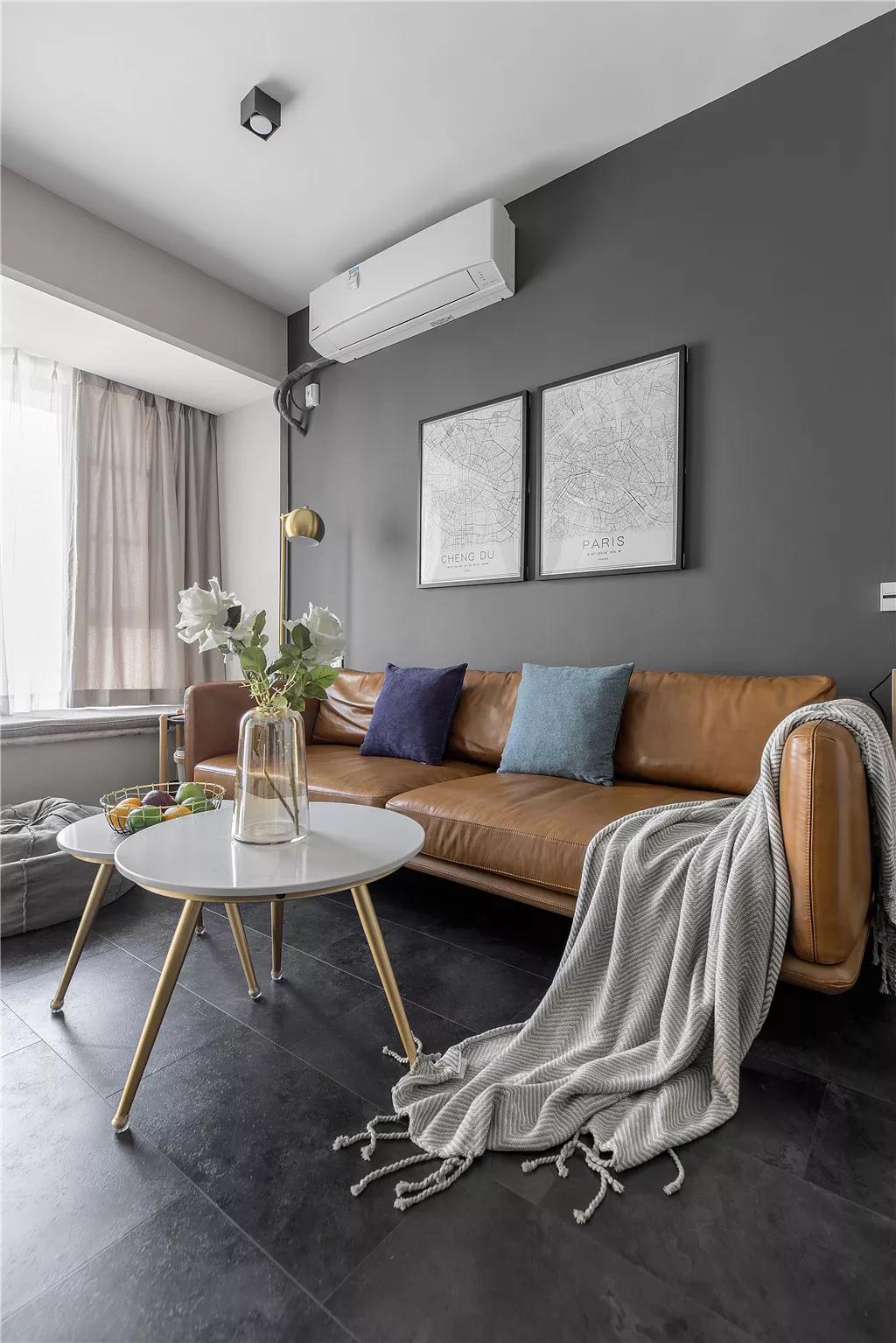 【红杉树装饰】106平简约复古风的格调，让家充满了趣味