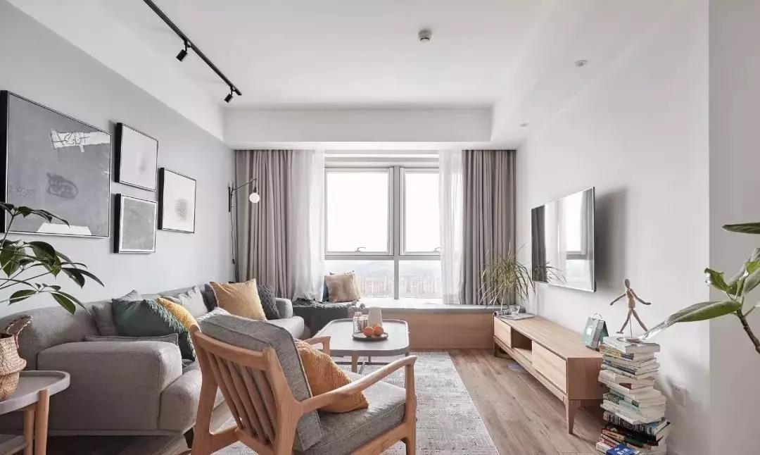 【红杉树装饰】89平北欧，清爽原木风，让人耳目一新的家