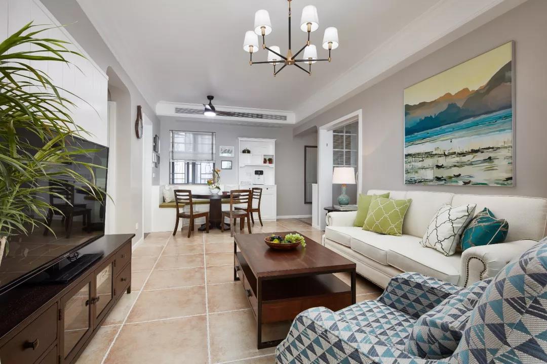 【红杉树装饰】100㎡现代美式，简简单单的美，最实在！