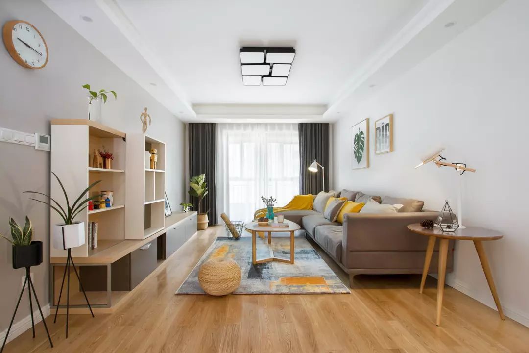 【红杉树装饰】115㎡日式简约北欧风，迷人的清新