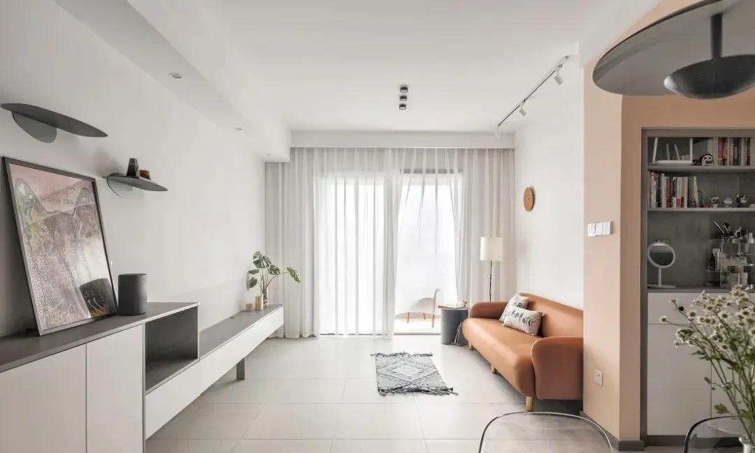 【红杉树装饰】90㎡现代简约风，走廊过道这样设计实用！