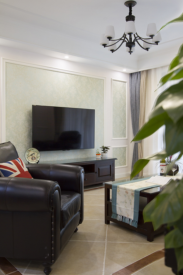 【红杉树装饰】119.45平田园混搭风格婚房装修设计案例