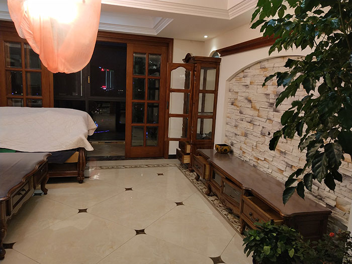 【红杉树装饰】保利香颂300平小美式复式楼装修效果图