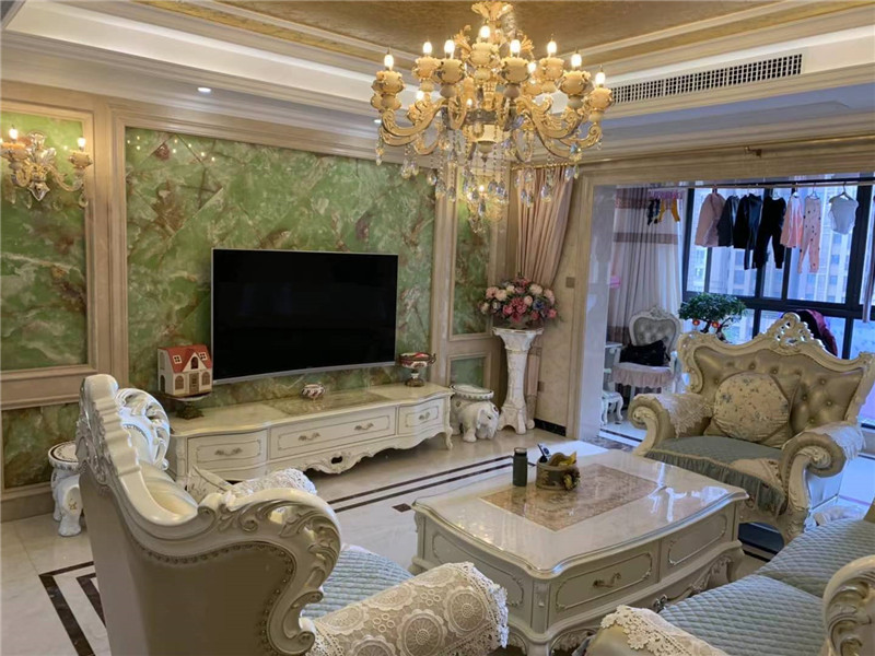 【红杉树装饰】虹桥新城170平简欧风格装修案例