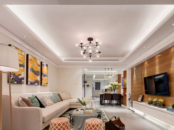 【红杉树装饰】现代简约-198平五居室148