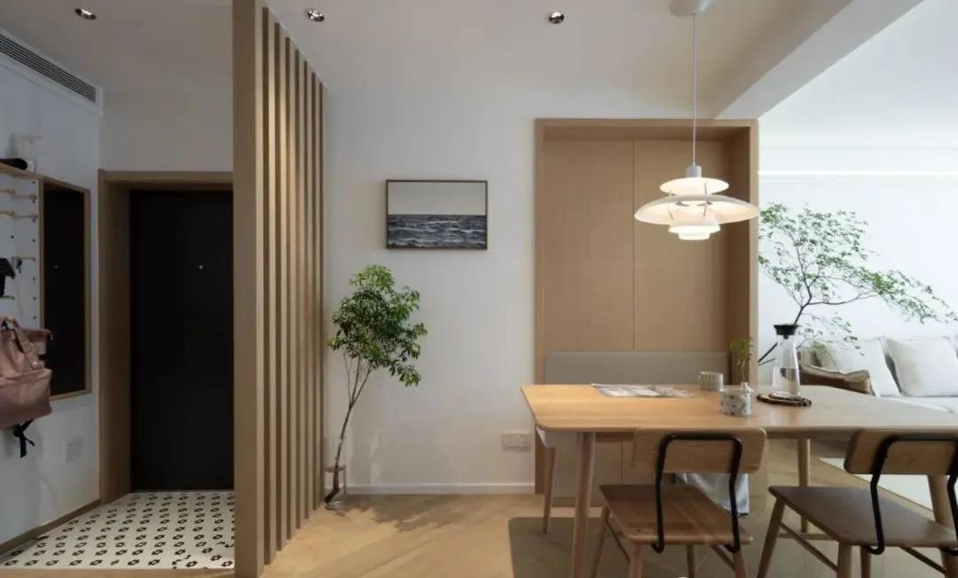 【红杉树装饰】106㎡日式原木风格，清爽实用！