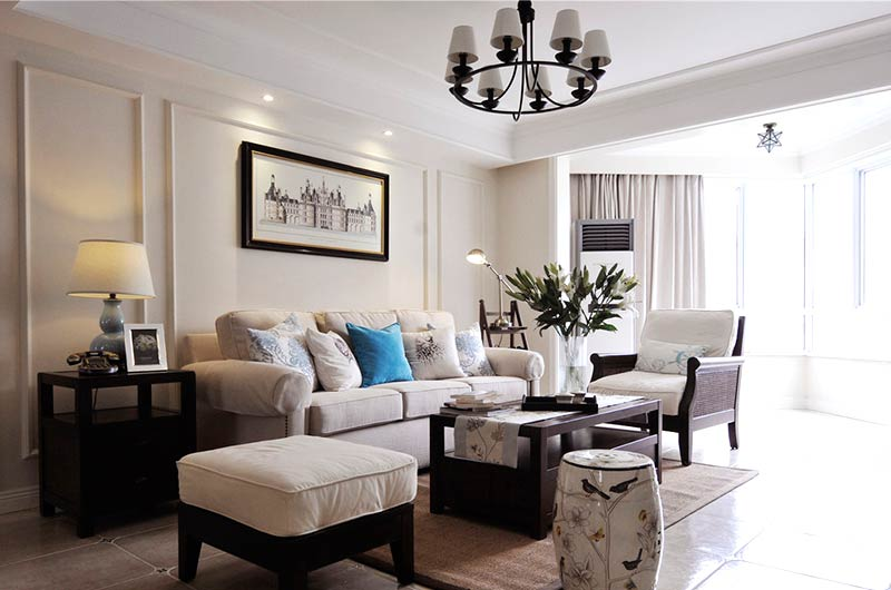 大洲新城125㎡美式风格