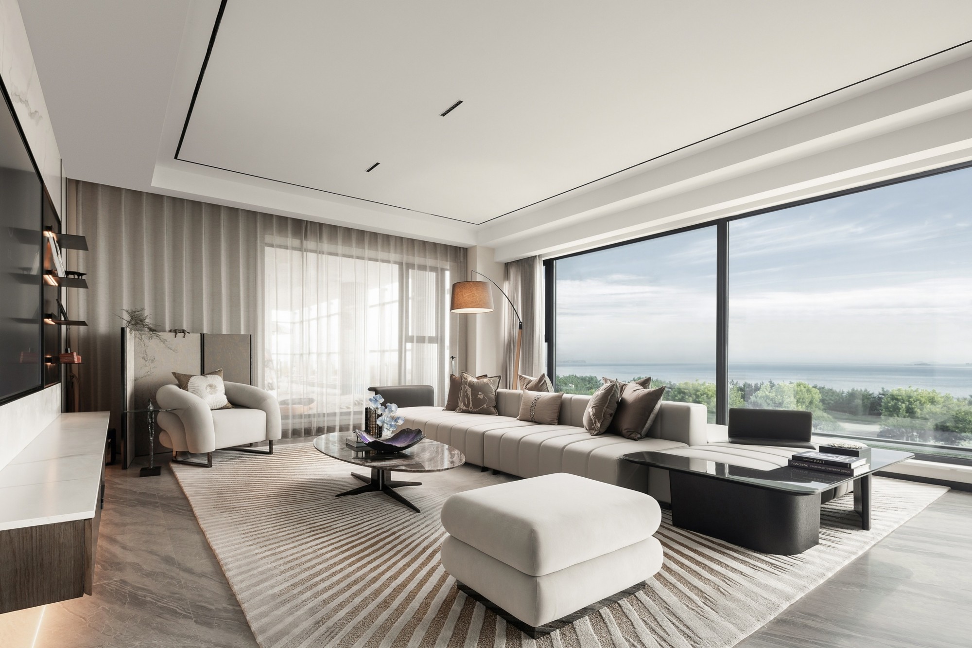 海境云庭 | 滨海极简奢居空间设计