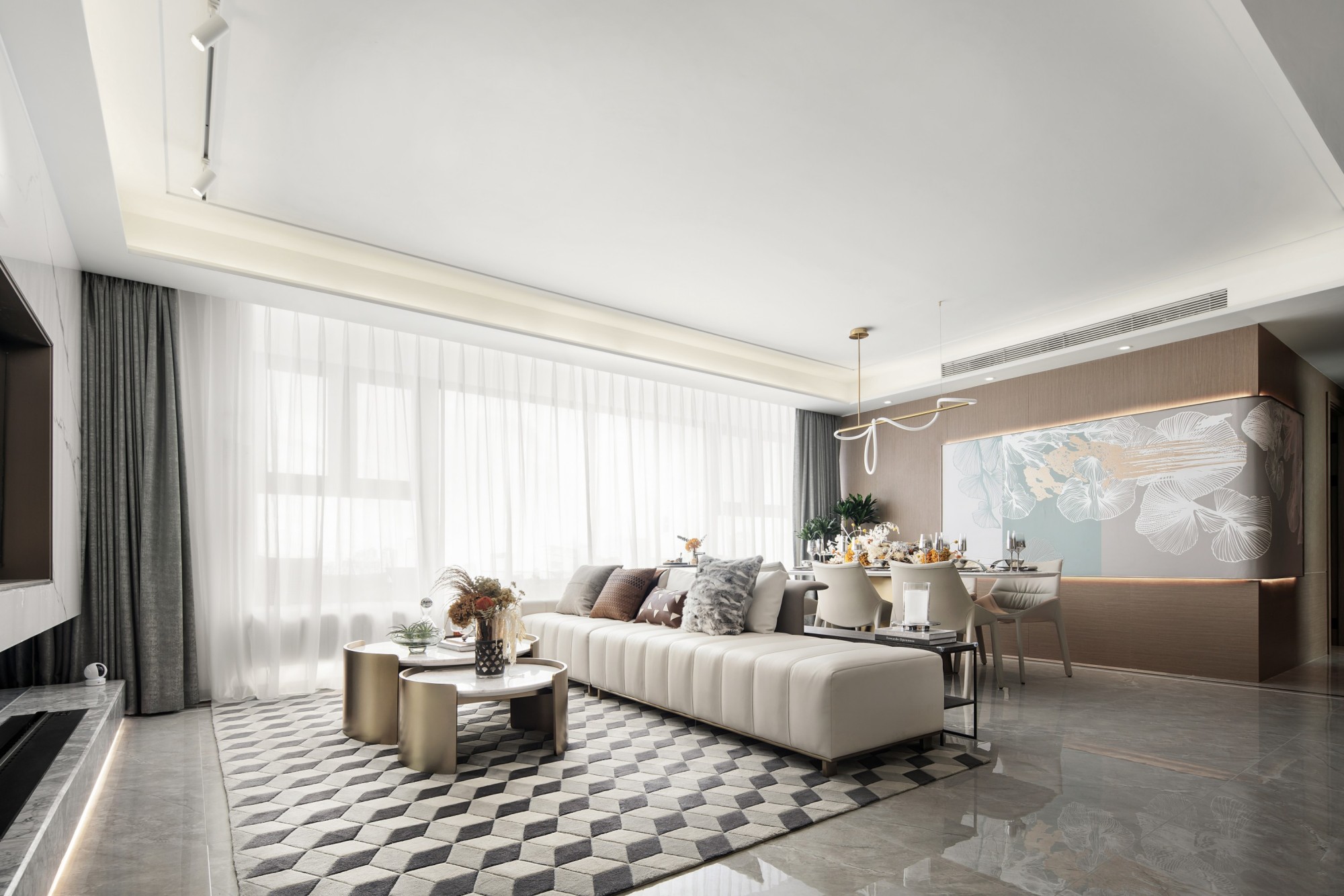 96平“实用、美观、有温度”的现代宜居范本