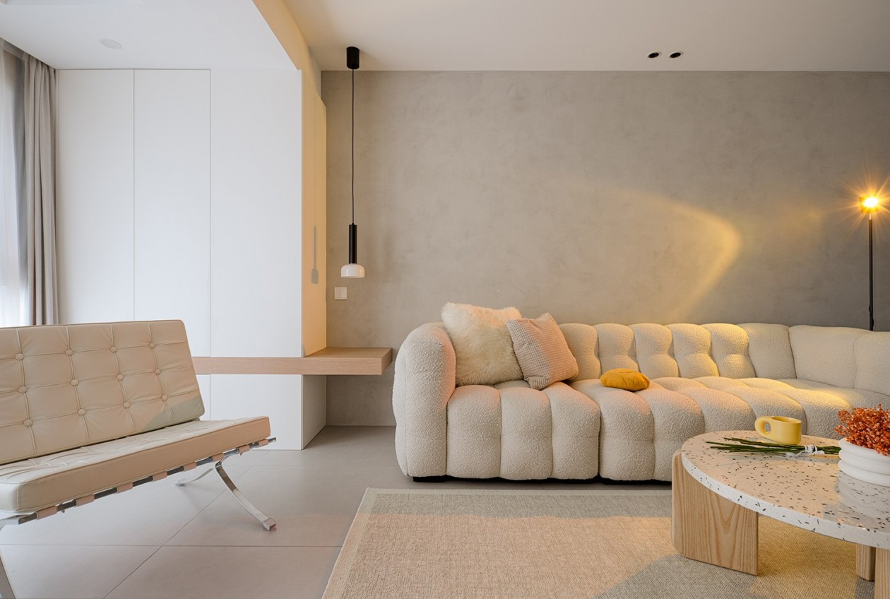 85平温润奶油风设计